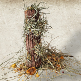 TRONCO RELLENO DE HENO