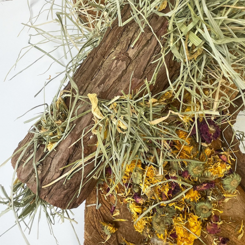 TRONCO RELLENO DE HENO