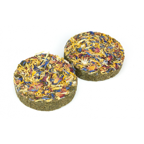 TARTAR DE FLORES: CALÉNDULA, ACIANO AZUL Y PÉTALO DE ROSA