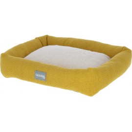 Small Animal Bed – White and Yellow (36x32x7 cm)