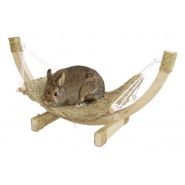 Siesta Grass Hammock for Rabbit and Rodents – 73x36x34 cm