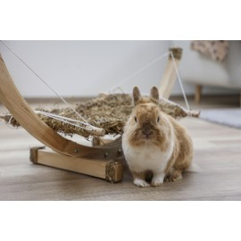 Siesta Grass Hammock for Rabbit and Rodents – 73x36x34 cm