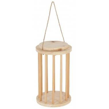 3-in-1 Hay Rack for Rabbits and Rodents – Standing, Rolling, and Hanging (25x15 cm)