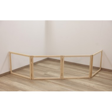 Separador de Espaços / Parque para Pequenos Animais – 4 Peças (58x48 cm)