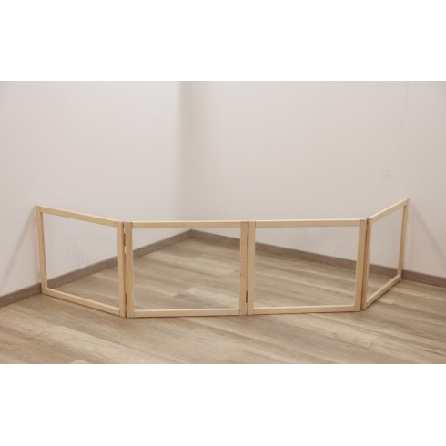 Separador de Espacios / Parque para Conejos y Roedores – 4 Elementos (58x48 cm)