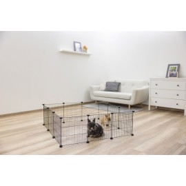 Parque Modular para Uso Interno e Externo – 12 Elementos de Rede (35x35 cm)