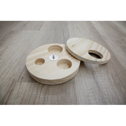 Disco Rotativo para Coelhos e Roedores