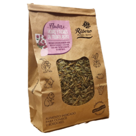 Red Clover Leaves and Flowers