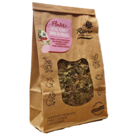 Feuilles, Fleurs et Baies d'Aubépine