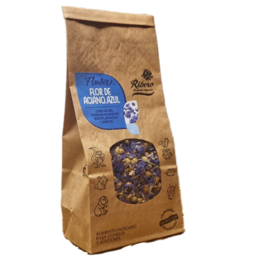 Flores de Aciano Azul