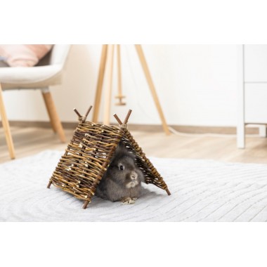 Tipi Nature para Conejos y Roedores – 37x27 cm
